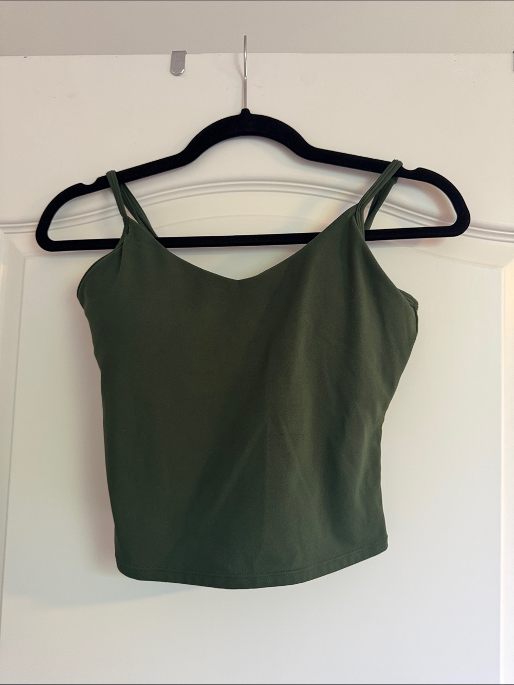 P'tula Olive Double-Spaghetti Strap Cami